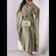thumbnail image 4 of de Mujer, para Novia, Dama de , Larga para Fiesta Nupcial, Boda. Verde M, 4 of 7
