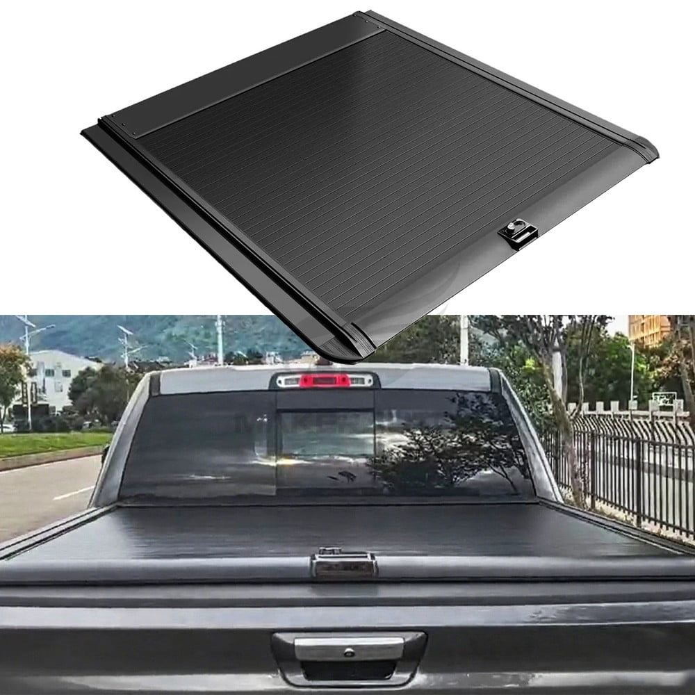 5.7FT Truck Bed Retractable Hard Tonneau Bed Cover for 2009-2024 Dodge RAM 1500