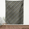 thumbnail image 4 of Ambesonne Fish Fabric by the Yard Upholstery, Koi Fish Animal, 2 Yards, Grey Multicolor, 4 of 5