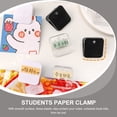 thumbnail image 2 of KAKOWELY Plastic Clips 12pcs Document Sorting Clips Plastic Paper Clamps School Office Supplies File Clips1.26"X1.18"X0.87", 2 of 4