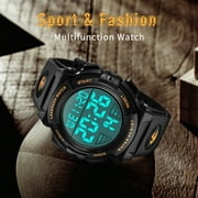 Watches for Man Digital Watches Waterproof Sport Watch with LED Backlight, Running Sports Digital Watch Gifts for Man Fathers Day Gift