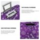 thumbnail image 3 of Fotbe Purple Snowflakes Funda Protectora para Equipaje, Antirrayones y Resistente a la Suciedad, Compatible con Maletas de 18 a 32 Pulgadas-X-Large, 3 of 7