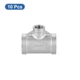 thumbnail image 3 of 10Pcs 3/4 BSPT x 1/4 BSPT x 3/4 BSPT  304 Stainless Steel Cast Pipe Fitting, 3 of 4
