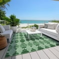 thumbnail image 6 of Addison Rugs Chantille Indoor/Outdoor Transitional Moroccan Emerald Washable Rectangle Rug, 2'6" x 3'10", 6 of 6