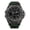 Green, variant on Men'S Electronic Watch, Sports Style, Zinc Alloy Dial, TPU Strap, 1968.5inch, Night Light Mode, Alarm Clock, Countdown, Stopwatch, Hourly Chime