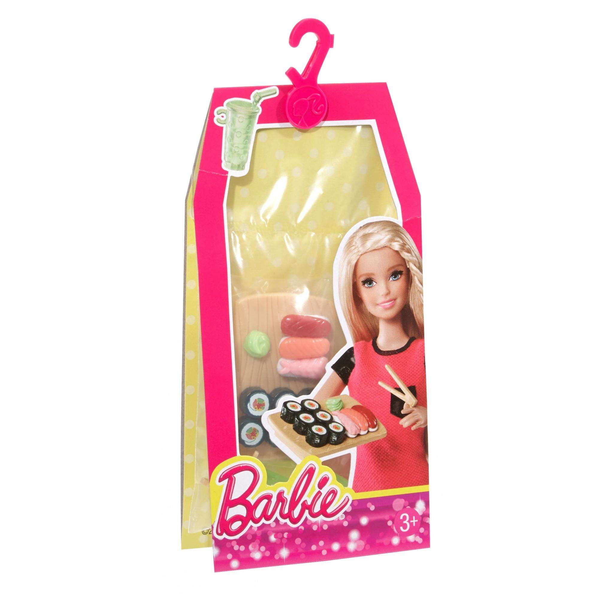 Prestigieus bespotten schot Barbie Mini Sushi Lunch Pack - Walmart.com