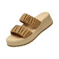 thumbnail image 2 of KEVCHE Womens Polka Dot Wedge Platform Sandals, Cute Dot Print Summer Beach Shoes, Non-Slip Lightweight Espadrille Style Sandals for Vacation, 2 of 4
