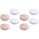 thumbnail image 3 of Press Powder Puff Supple Flocking Makeup Powder for Loose Powder White 7x7cm Even Powder Distribution 8Set, 3 of 5