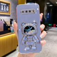 thumbnail image 2 of Funda Para Teléfono LG K51 Stylo 6 Astronaut Fluid Support Deluxe 6D Galvanizada Anti Caída Cámara Protección Cubierta Suave, 2 of 3