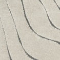 thumbnail image 7 of SAFAVIEH Florida Tabitha Geometric Waves Shag Area Rug, Cream/Grey, 5'3" x 7'6", 7 of 7