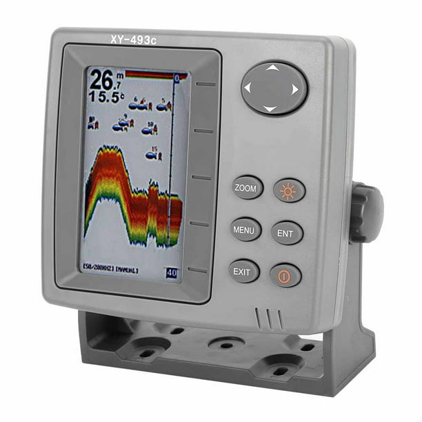 Fishing Detector,4.3inches Colorful Display Fish Fish Detector Fishing