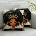 thumbnail image 3 of Pillow Covers,African American Gifts for Black Women,Gifts for Black Women,Birthday Gifts for Daughter, 3 of 5