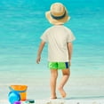 thumbnail image 4 of FORMRS Boys Rash Guard Short Sleeves Swim Shirt Quick Dry UPF 50+ Sun Protection, Sizes 3-12T, Floral Pattern, 4 of 6