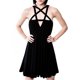 thumbnail image 2 of Jumpingount Slip Dress Color sólido Correa de espagueti con cuello en V Mini Sundress Night Club Boda Cumpleaños Moda Verano Ropa S Vestidos S Jumpingount AP010745-01, 2 of 6