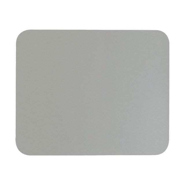 mousepad reposamuñecas Alfombrilla De Ratón De Cuero, Alfombrilla De Ratón Duradera Para Juegos De Escritorio, Ligera Para Trabajar, Gris