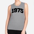 thumbnail image 2 of 1975 College Style Women's Muscle Tank X-Large Heather Grey, 2 of 5