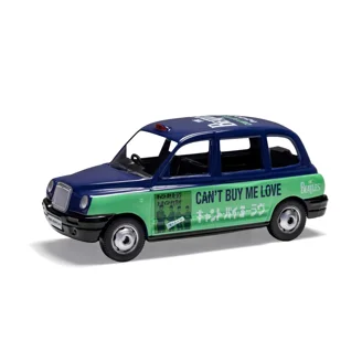 The Beatles London Taxi Christmas, Red - Corgi CG85933 - 1/36