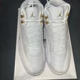 thumbnail image 1 of Ni - ke Air Jordan 12 Retro OVO White/Gold Sneakers NIB Size Mens 10 SKU 873864102 Drake, 1 of 5