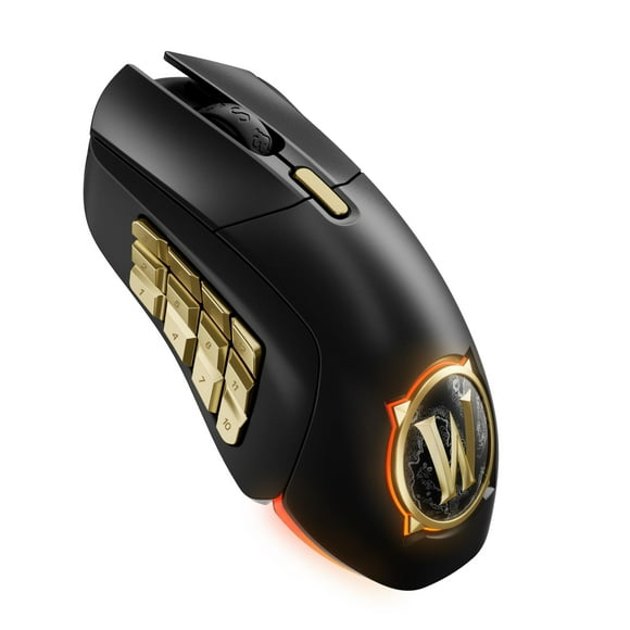 SteelSeries Aerox 9 Wireless: World of Warcraft Edition — Free in-Game Item — MMO Gaming Mouse — 1