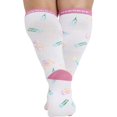 thumbnail image 2 of Chaussettes de Soutien pour Femmes 12 mmHg Ananas Régulier, 2 of 7