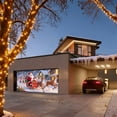 thumbnail image 4 of Christmas Garage Door Decorations Banner Large Outdoor Indoor Holiday Decor for Home Exterior Lawn Party Background Christmas Themed Scenes Decorations for Outdoor Indoor Use During Holiday, 4 of 6