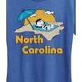 thumbnail image 3 of Peanuts - North Carolina Lucy - Women's Short Sleeve Graphic T-Shirt, 3 of 6