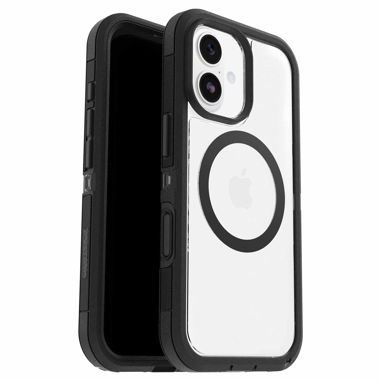 OtterBox Defender Pro XT Clear MagSafe Case w/Camera Control Dark Side (Black) for iPhone 17( Pro 6.3)