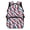 American Star Stripe Pattern, variant on Blue Lightning Bolt Design 17 Inch Backpack for Boys, Polyester Fabric Durable Large Capacity School Backpack for Camping