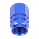 thumbnail image 3 of Tapa De Neumático 4 tapas de aire para válvula de neumático de rueda de coche de aleación de aluminio (azul) Likrtyny Accesorios para autos y motos, 3 of 8