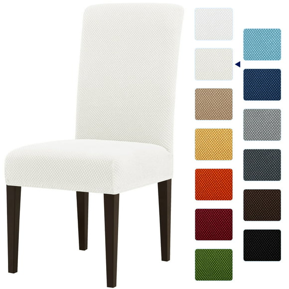 Dining Chair Covers Off White, Off White Dining Room Chair Covers