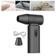 thumbnail image 1 of Soplador de nieve con ventilador de chorro eléctrico a mano con protección de sobrecalentamiento secador de cabello para la limpieza de teclados y Negro, 1 of 8