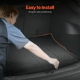 thumbnail image 4 of KFFKFF Trunk Mat, Suitable for Tesla Model Y 2020-2024, Accurate Fitting Cargo Mat for SUVs, TPE Material Trunk Guard, Black Color (1PCS), 4 of 9
