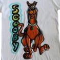 thumbnail image 2 of Scooby-Doo Airbrush Print Men's White T-Shirt Tee, 2 of 2