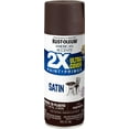 thumbnail image 2 of Rust-Oleum American Accents 2X Ultra Cover Paint and Primer Satin Espresso 12 oz Spray Paint, 2 Pieces Pack, 2 of 3