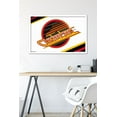 thumbnail image 6 of NHL Vancouver Canucks - Retro Logo 19 Wall Poster, 22.375" x 34" Framed, 6 of 6