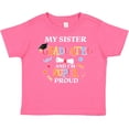 thumbnail image 3 of Inktastic My Sister Graduated and I'm Super Proud Boys or Girls Toddler T-Shirt, 3 of 5
