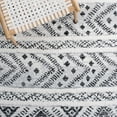 thumbnail image 6 of SAFAVIEH Moroccan Tassel Aphrodite Southwestern Shag Area Rug, Ivory/Grey, 6'7" x 9'2", 6 of 8