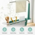 thumbnail image 4 of 2026 Updated Telescopic Sink Storage Rack Adjustable, Telescopic 2-in-1 Kitchen Sink Storage Rack Holder, Over The Kitchen Sink Caddy Sponge Holder Organizer Drying Rack for Kitchen, 4 of 6
