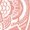 DESERT PINK, variant on Instant Message - Decorative Soccer Ball Fitted Short Sleeve Graphic T-Shirt