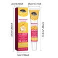 thumbnail image 4 of Fiudx Crema para Ojos con Oro de 24 Quilates, Hidratante Reafirmante Instantáneo, Fórmula Antiojeras, Alivia La Hinchazón y Reduce Las Líneas de Expresión, Rejuvenece El Contorno de Ojos, Uso Diario, 4 of 6