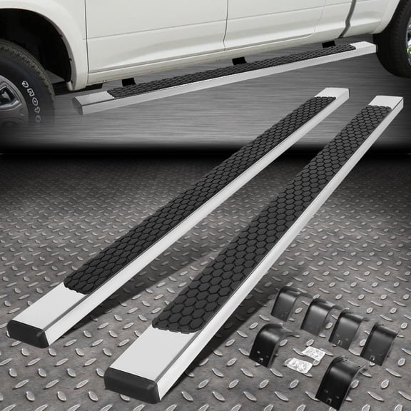 Nuvision for 09-24 Dodge Ram 1500 2500 3500 Crew Cab 5" Side Step Nerf Bar Running Boards