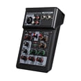 thumbnail image 1 of Console 3 Channel Sound Mixer BT Digital Stereo Sound Board Console System DSP Scene Effect with Track Record Soundcard OTG Function for DJ Studio Live Streaming, 1 of 7