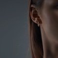 thumbnail image 3 of Aretes Huggies Oro 10k Con Zirconia, 3 of 5