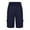 Dark Blue, variant on Men's Sweat Cargo Shorts Workout Running Wide Leg Bermuda Shorts Drawstring Athletic Sports Half Pants Gray, L