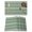 Green, variant on Sage Green Striped Placemats Set of 6 Modern Minimalist Layered Stripes Place Mats Indoor Wipeable Table Mats Washable Cloth Dining Table Placemats for Kitchen Holiday Party Home Decor 13x19 Inch