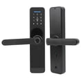 thumbnail image 3 of Mechanical Keys Intelligent Lock, Home Security Device Fingerprint Door Handle, For School Locker Smart Security Home Anti-theft, 3 of 8