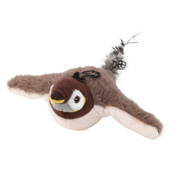Interactive Plush Cat Toy - USB Rechargeable Realistic Bird Simulator for Cats, Keeps Pets Entertained and Engaged, Perfect for Relieving Boredom