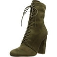 thumbnail image 2 of Steve Madden Womens Elley Bootie Lace Up Ankle Boots, 2 of 3