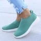 thumbnail image 1 of Zapatos planos de mujer de talla grande 43, zapatillas de deporte con plataforma de malla transpirable, zapatos informales suaves sin cordones para mujer, zapatos planos de calcetín de punto para mujer Tan Jianjun unisex, 1 of 2