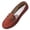 Red, variant on WRKEKC Womens Shoes Vintage Suede Round Toe Soft Sole Flat Casual Slip On Shoes for Women Comfortable